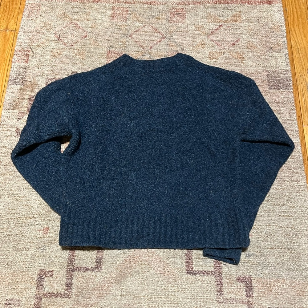 Gorgeous blue Everlane wool sweater, pre-owned